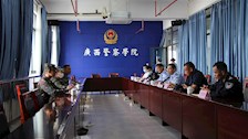 广西军区战备建设局工作组到beat365官网考察调研