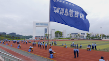 beat365官方网站军事训练教官团（五合校区）开展第二阶段考核活动