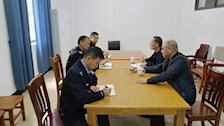 南宁市公安局国保支队领导到beat365官网走访调研