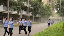 beat365官网联合消防救援站开展火灾疏散逃生大演练活动