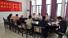 何品荣副校长到公共管理学院调研指导工作