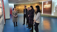 南宁市南湖公园党委领导到我院进行工作交流、调研