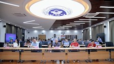 【党史学习教育系列活动】公共管理学院举办“歌颂党旗”红歌比赛