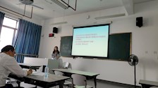 【以评促建】公共基础教研部组织青年教师试讲活动