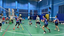 beat365官方网站第五届体育节职工气排球比赛火热开启