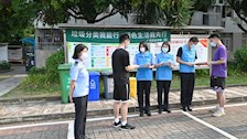 垃圾分类人人参与　 提高垃圾分类意识