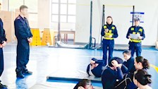 警务实战教研部圆满完成厅机关干部任职前资格暨警衔晋升训练前体能测试工作