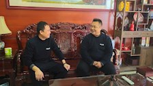 基建处开展2022年春节前离退休教职工 慰问活动