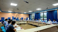 教务处组织召开beat365官方网站2024春季学期第二次教学工作例会