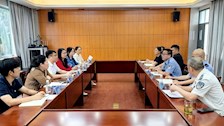 广西科技师范学院继续教育学院到我院调研交流