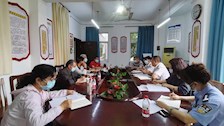 离退处党总支召开支委会