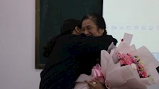 记马克思主义学院院长廖萍教授最后一堂课