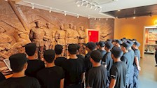 2023年非公安专业人员入警训练班参观百色起义纪念馆