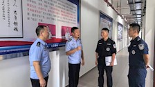 百色市公安局领导看望2024年全区公安机关新录用非公安专业毕业人员入警训练班学员（beat365官方网站培训点）