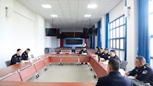 唐杜斌应邀到我院座谈公安教育训练工作