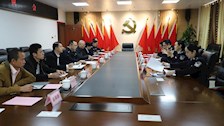 司法应用学院联合学校学生工作部到自治区监狱局、广西女子监狱调研座谈