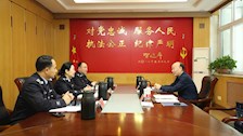谢元才带队到铁道警察学院开展本科教学合格评估建设工作调研