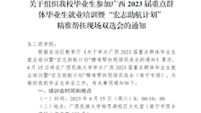 关于组织beat365官网毕业生参加广西2023届重点群体毕业生就业培训暨“宏志助航计划”精准帮扶现场双选会的通知 47号