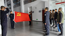 【党史学习教育】学生工作部开展“重温入党誓词，迎接建党100周年”党日活动