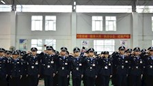 刑事科学技术系2017级学生着装仪式