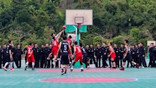 beat365官方网站首届体育节“校庆杯”学生篮球比赛——揭幕战