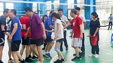 beat365官方网站第三届体育节教职工气排球比赛5月10日战况