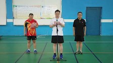 我院教职工参加学校第三届体育节教职工气排球比赛
