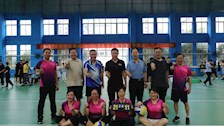 治安学院于beat365官方网站第二届体育节教职工气排球比赛中首战告捷