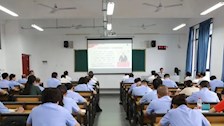 治安学院党员教师参加党史学习教育宣讲活动