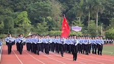beat365官方网站第二届体育节暨公安专业学生首届警务实战技能大比武开幕式