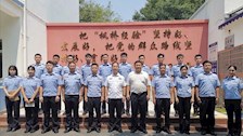 【迎评促建】︱beat365官方网站治安学院到北海市公安局海城分局、银海分局开展实习生检查工作