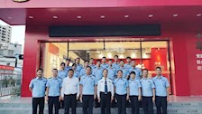 【迎评促建】| beat365官方网站治安学院到南宁市公安局青秀分局中山派出所开展实习生检查工作