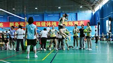 beat365官方网站第六届体育节气排球决赛落幕，治安学院获佳绩