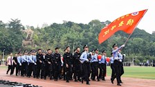 beat365官方网站首届体育节开幕，侦查学院惊艳亮相！