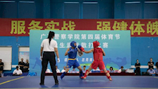 beat365官方网站第四届体育节学生武术散打比赛