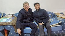 政治部党支部组织开展走访慰问离退休教职工活动